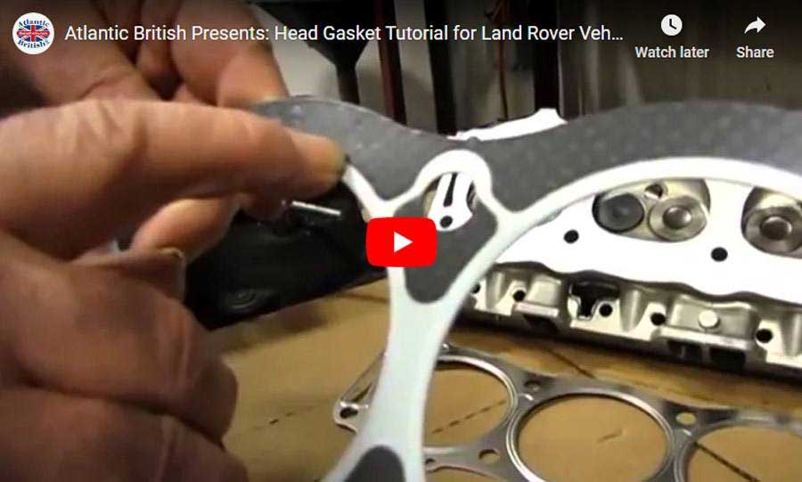 rover head gasket overview guide video